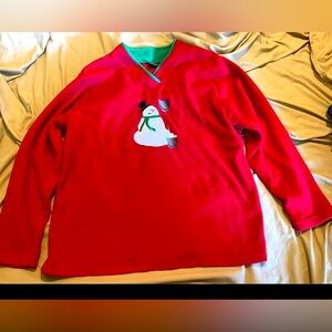 Bobbie Brooks Snowman fleece XL